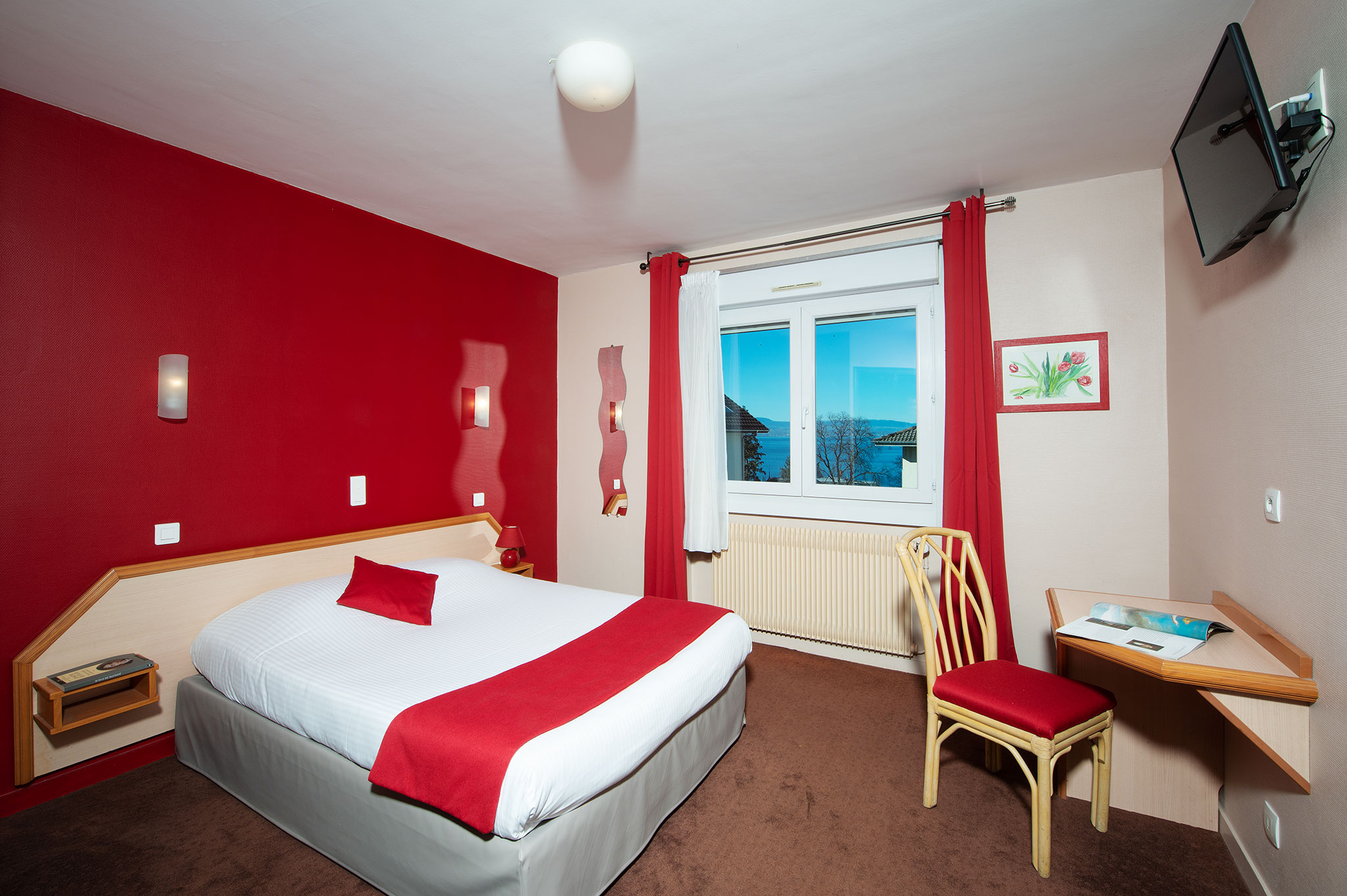 Chambre Double PMR Hotel Evian Express